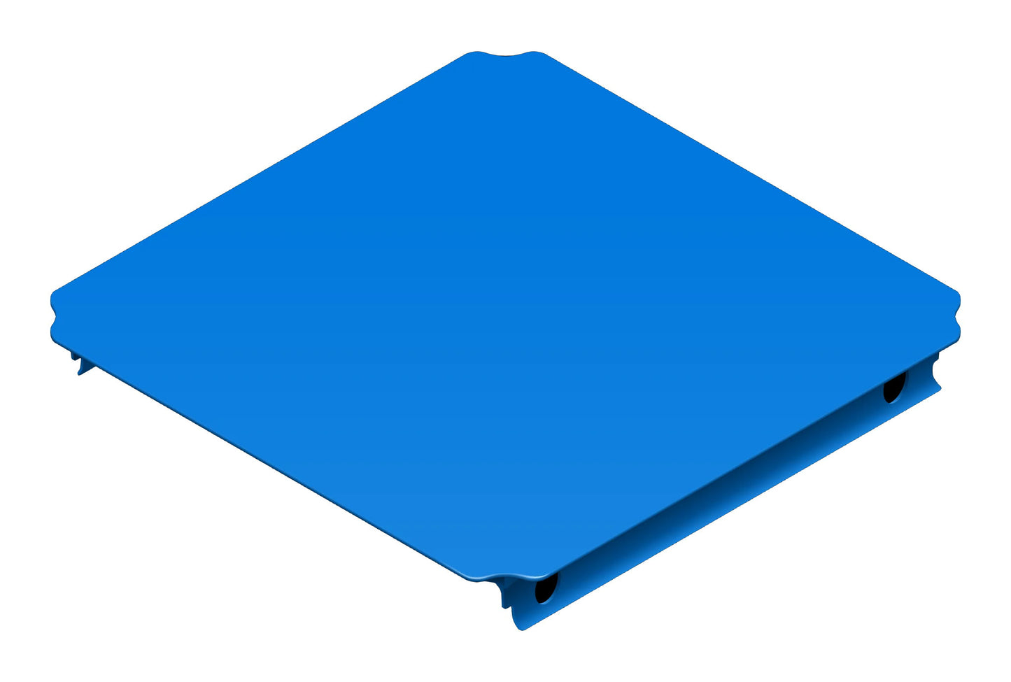 Ersatzteil Platte blau 40x40 Ersatzplatte Bauteil f. Quadro Klettergerüst System