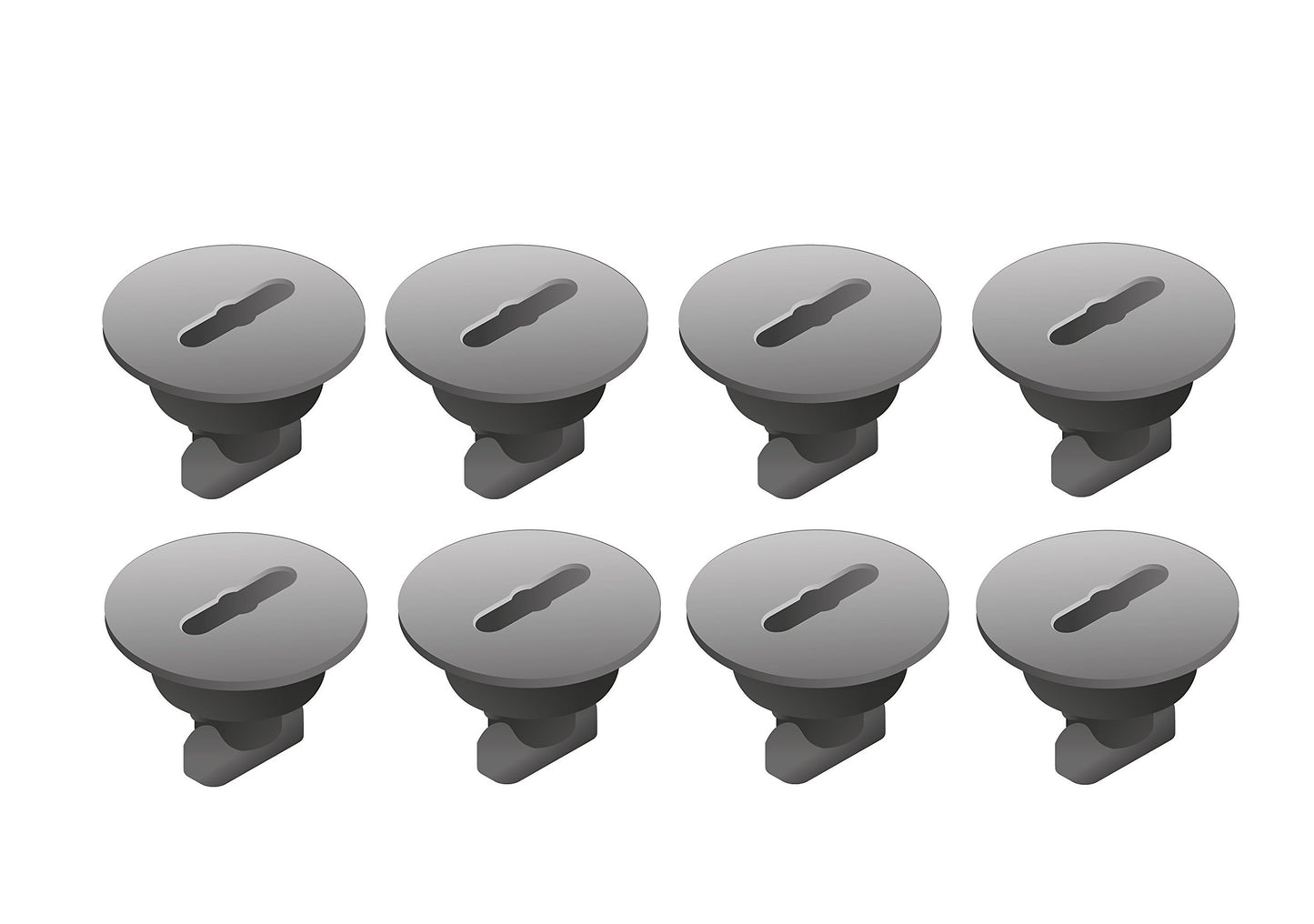 Ersatzteil Schrauben groß schwarz 8 Stück für Quadro Klettergerüst System