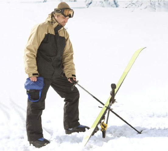 Skisitz Outdoor Sitz Sessel Ski Skistuhl Outdoorsitz Abfahrt Alpin Langlauf Tuch