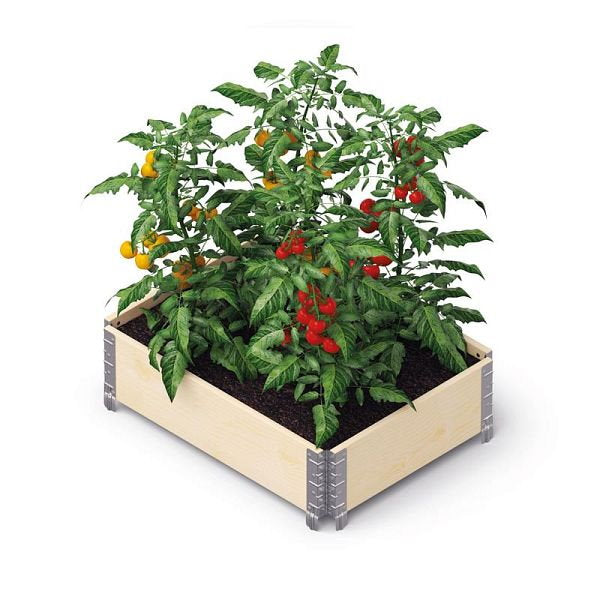 Palettenrahmen Aufsatzrahmen Hochbeet Gartenbeet Holz Hochbeet Beetumrandung