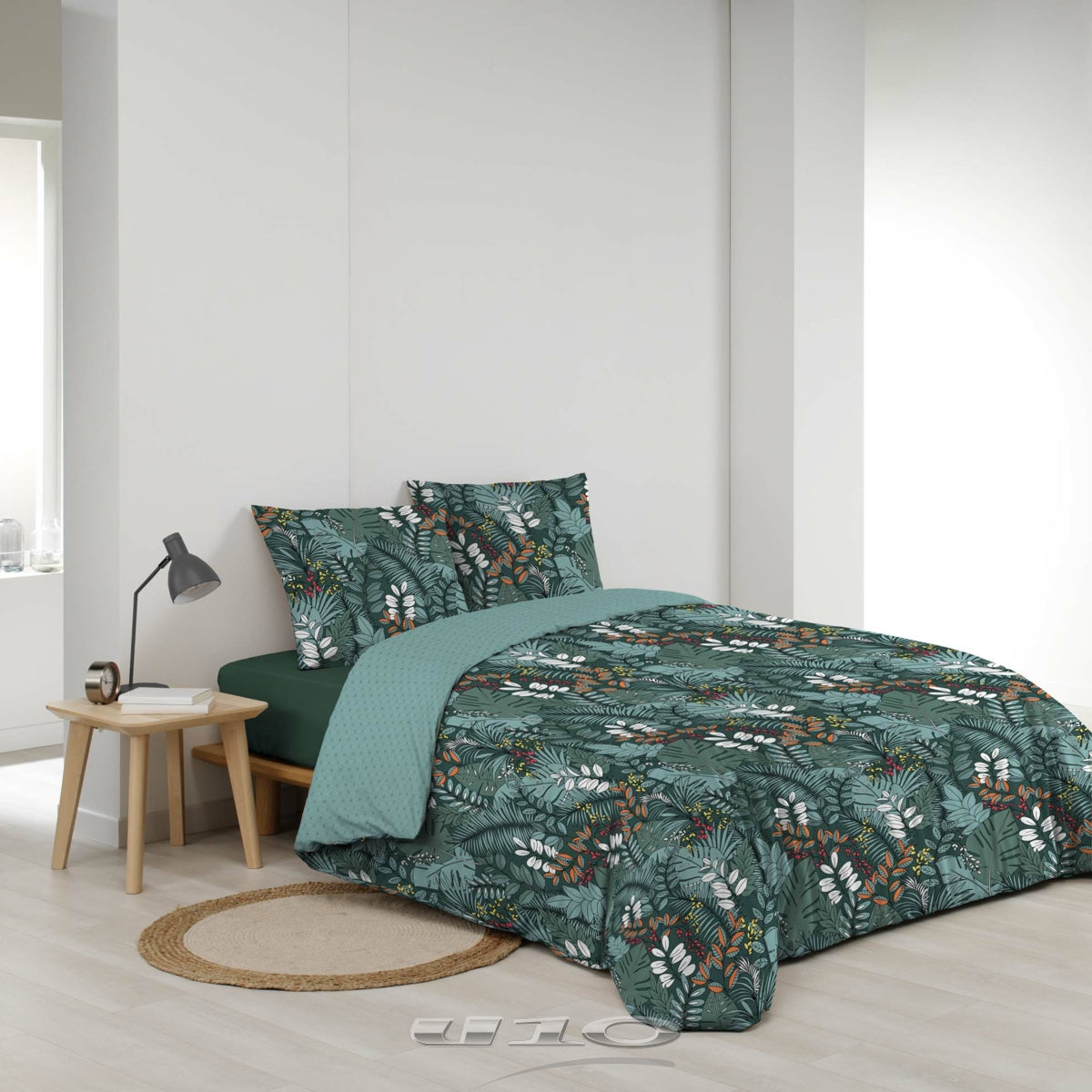 3tlg. Mikrofaser Bettwäsche Set 240x220cm Übergröße King Size Bett Kissen Bezug