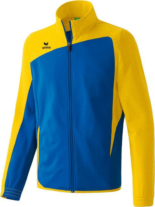 Erima Unisex Präsentationsjacke blau gelb Club 1900 Trainingsjacke Sport Jacke