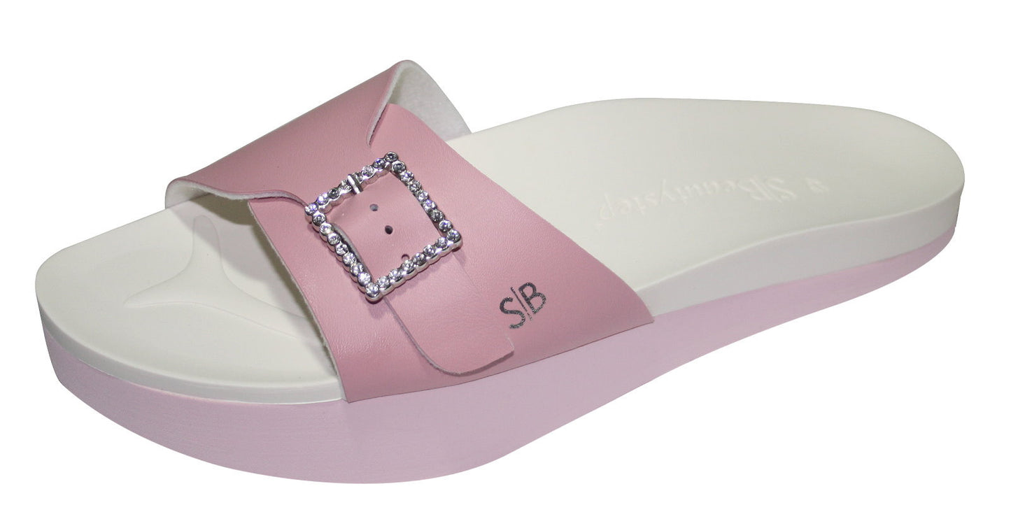 Beautystep® Aktiv Sandalen Schuhe Pantoletten Slipper Anti Cellulite Fußbett