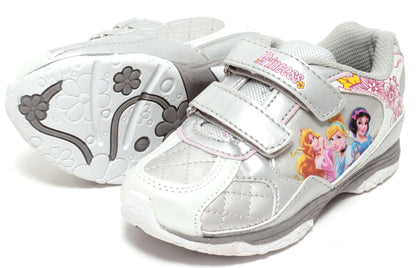 Disney Princess Mädchen Sneaker Freizeit Schuhe Prinzessin Kinderschuhe silber