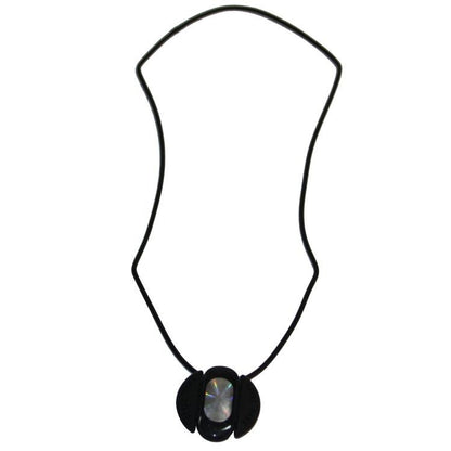 10x Energie Balance Hologramm Kette Halskette schwarz Silikonkette Wohlbefinden