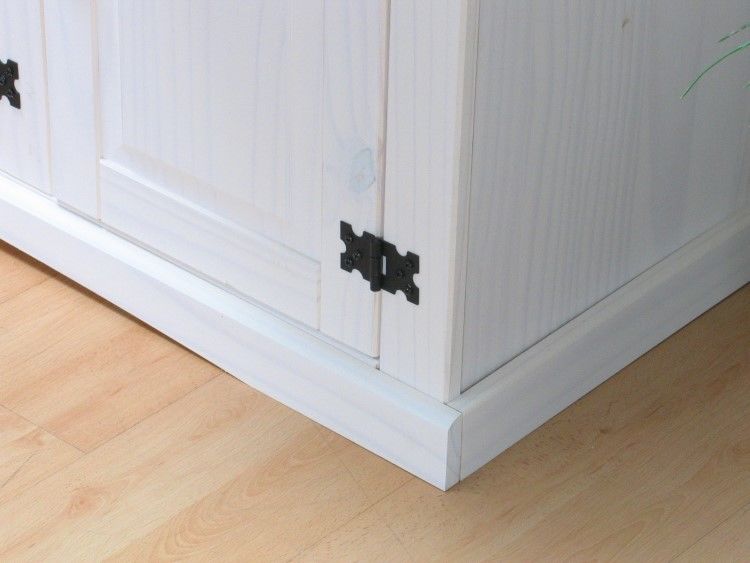 Sideboard "New Mexiko" Mexico 3+3 Anrichte Buffet Schrank Kommode weiß gewachst
