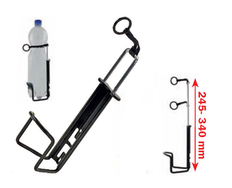 XL Fahrrad Trinkflaschenhalter Maxi verstellbar PET Flaschen Getränkehalter