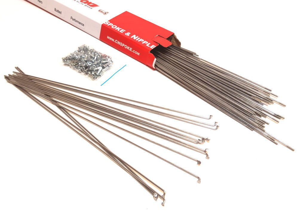 100x CN Spoke Fahrrad Speichen 2.0/290 mm EDELSTAHL rostfrei inkl. Nippel 14mm