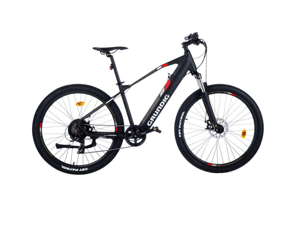 Grundig MTB Fahrrad E-Mountainbike 27,5" Zoll E-Bike Elektrofahrrad 504Wh
