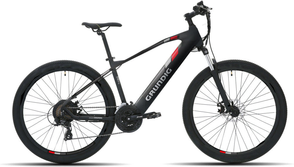 Grundig MTB Fahrrad E-Mountainbike 27,5" Zoll E-Bike Elektrofahrrad 504Wh