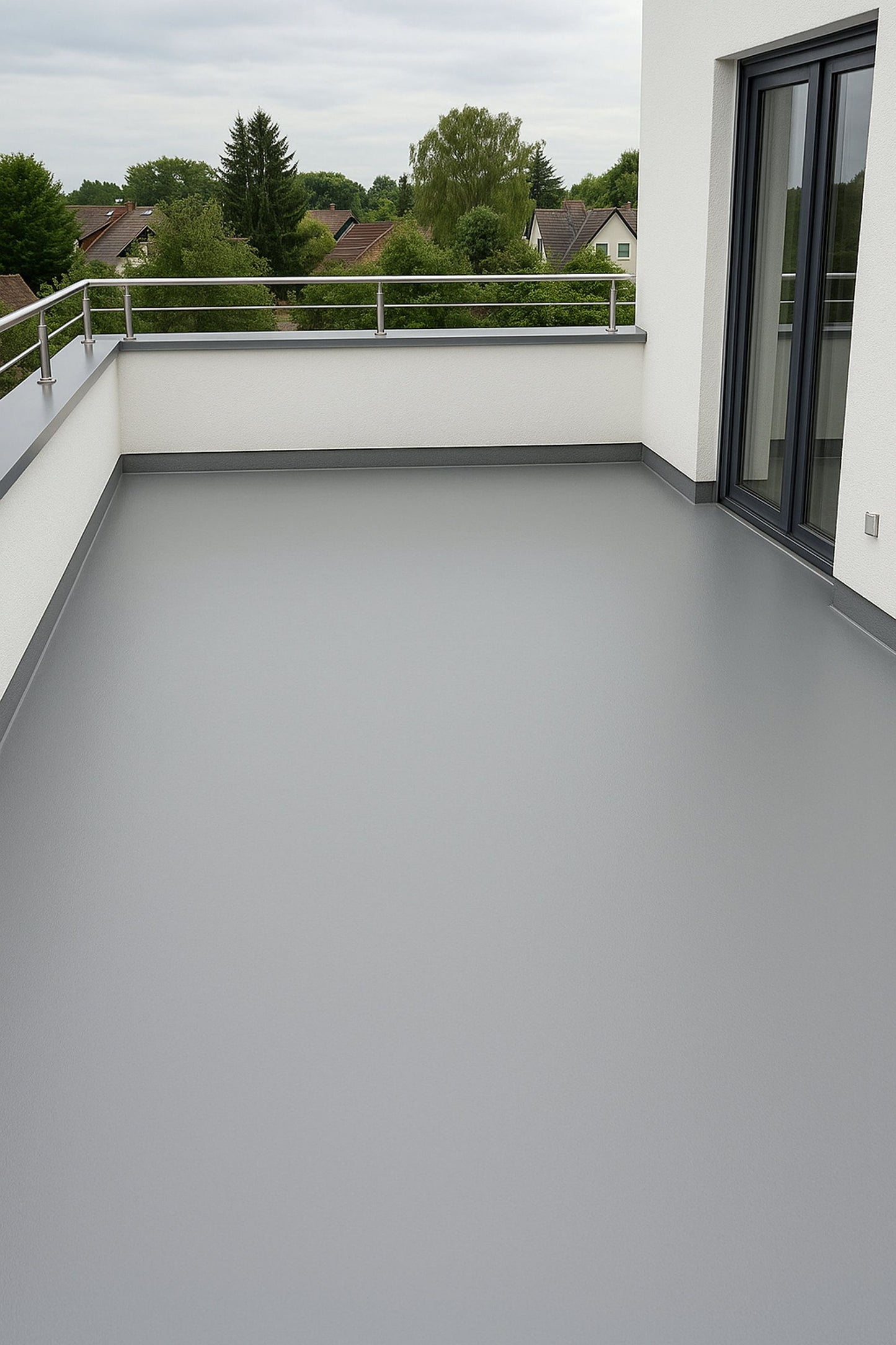 Flüssig Kunststoff 2,5L Bodenbeschichtung 25m² Betonfarbe Beton Beschichtung