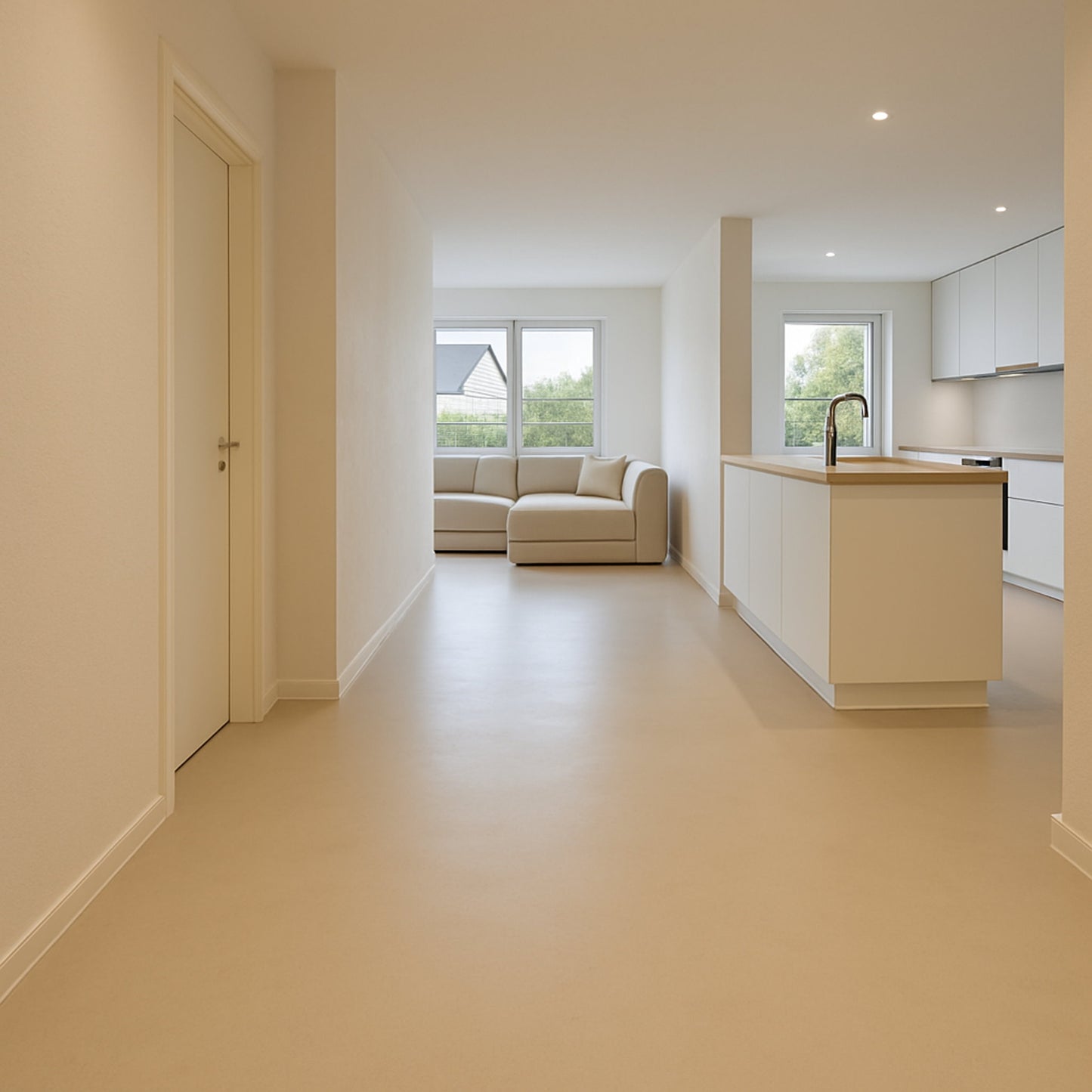 Flüssig Kunststoff 2,5L Bodenbeschichtung 25m² Betonfarbe Beton Beschichtung