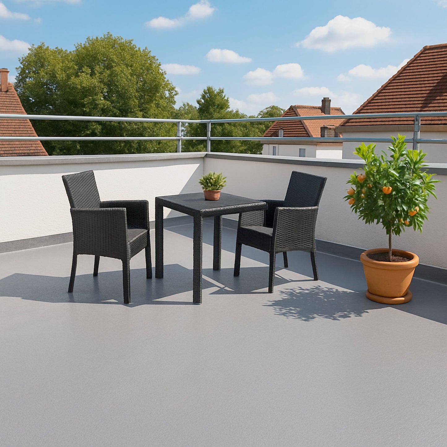 Flüssig Kunststoff 2,5L Bodenbeschichtung 25m² Betonfarbe Beton Beschichtung