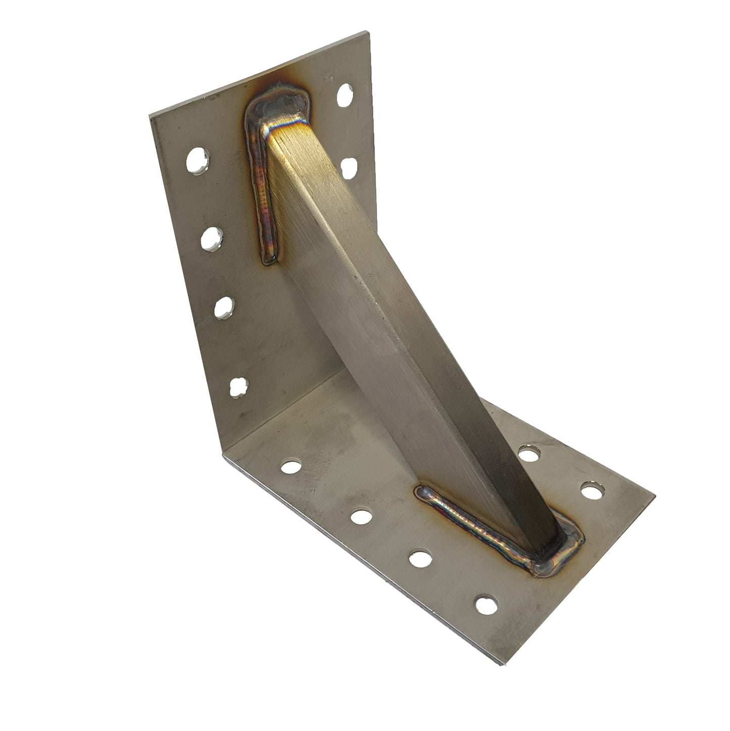 V2A Edelstahl Winkel 16x16x10cm verstärkt Holzverbinder 5mm stark
