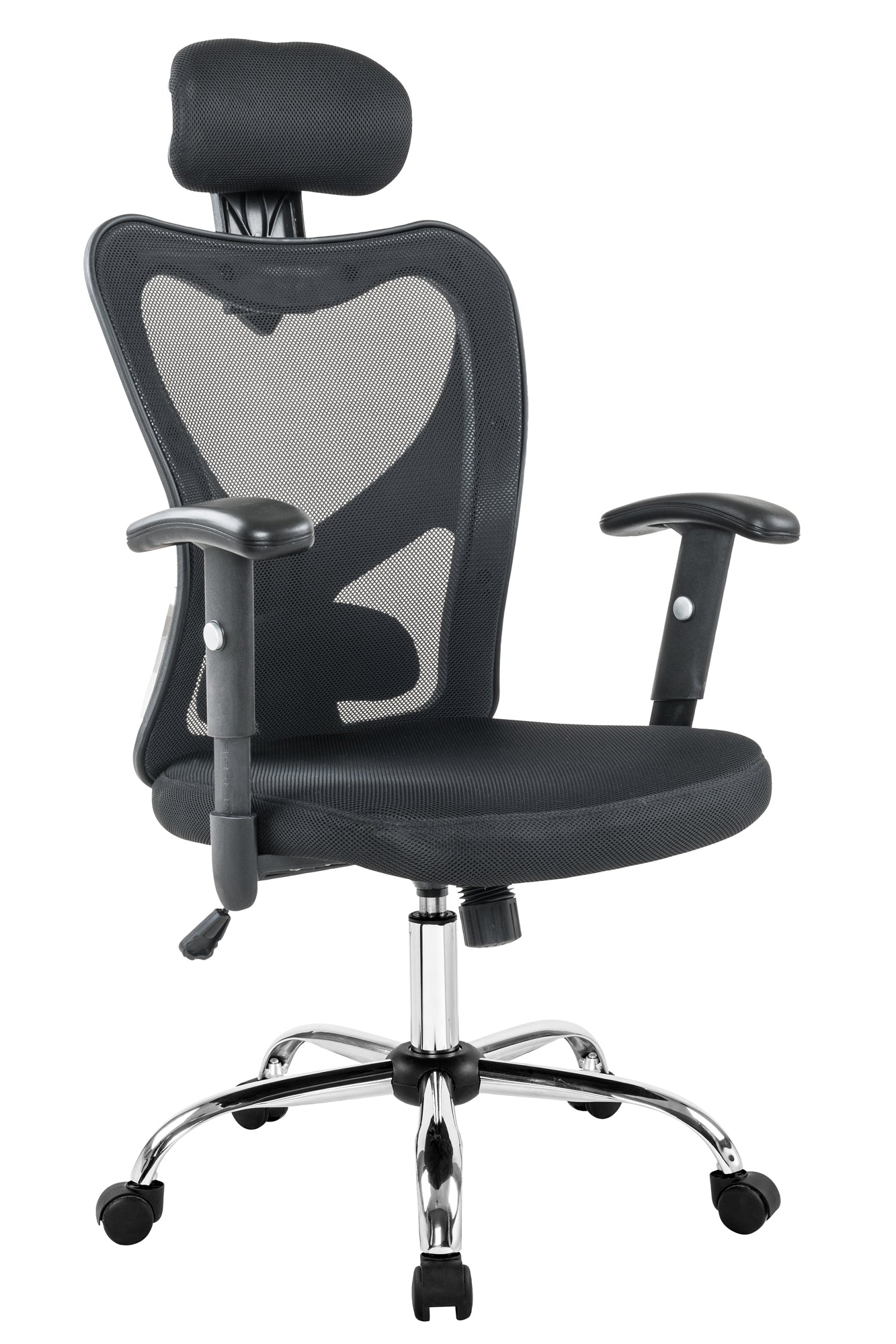 Bürostuhl schwarz Mesh Schreibtischstuhl Drehstuhl Bürosessel Chefsessel
