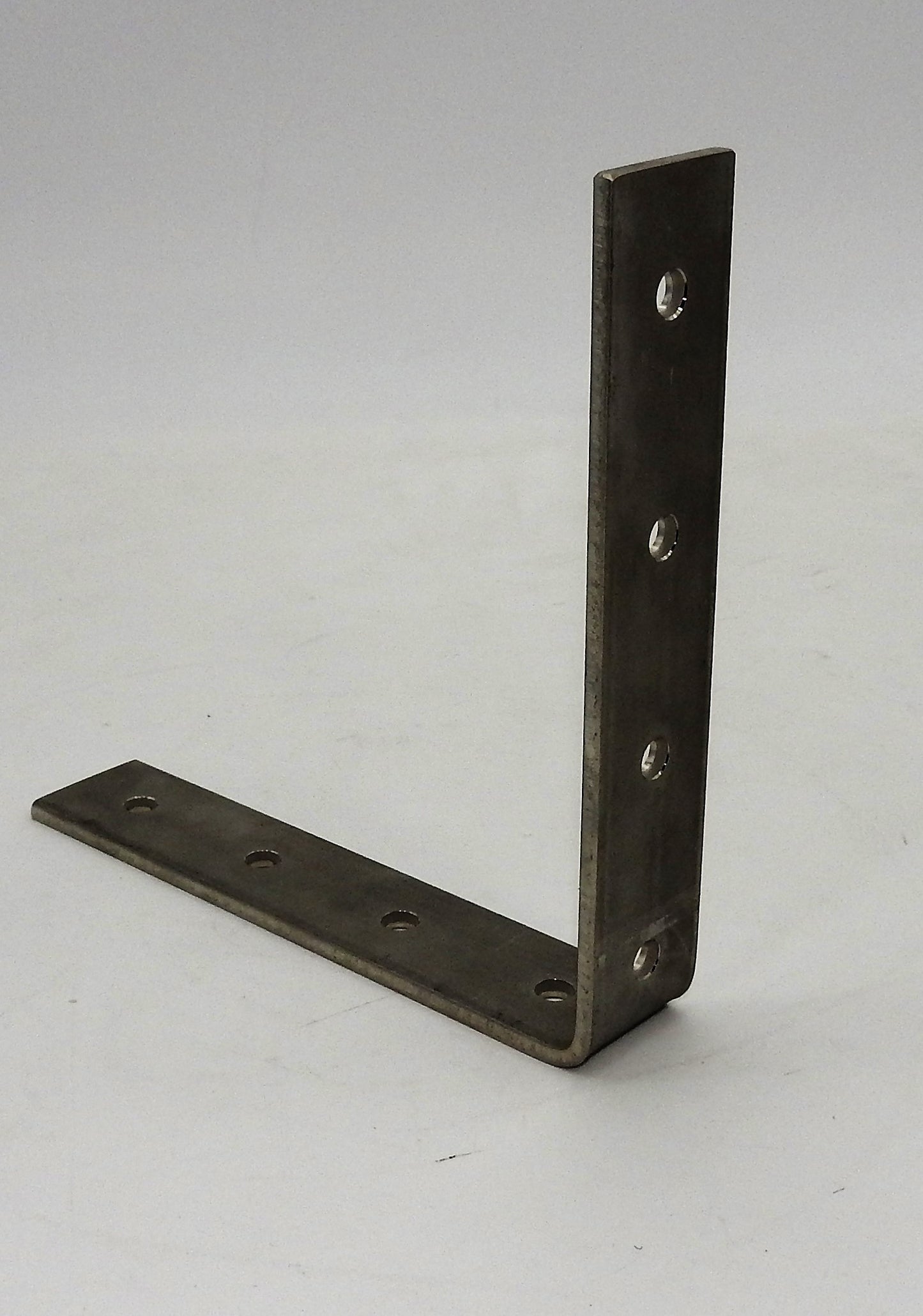 2 Stück Edelstahl Winkel 5mm Flachwinkel Montagewinkel Regalwinkel 200x200x40