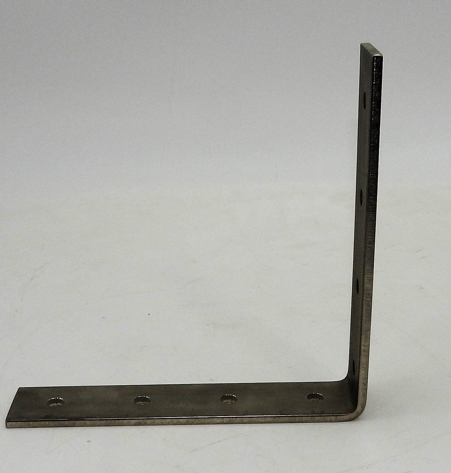 2 Stück Edelstahl Winkel 5mm Flachwinkel Montagewinkel Regalwinkel 200x200x40