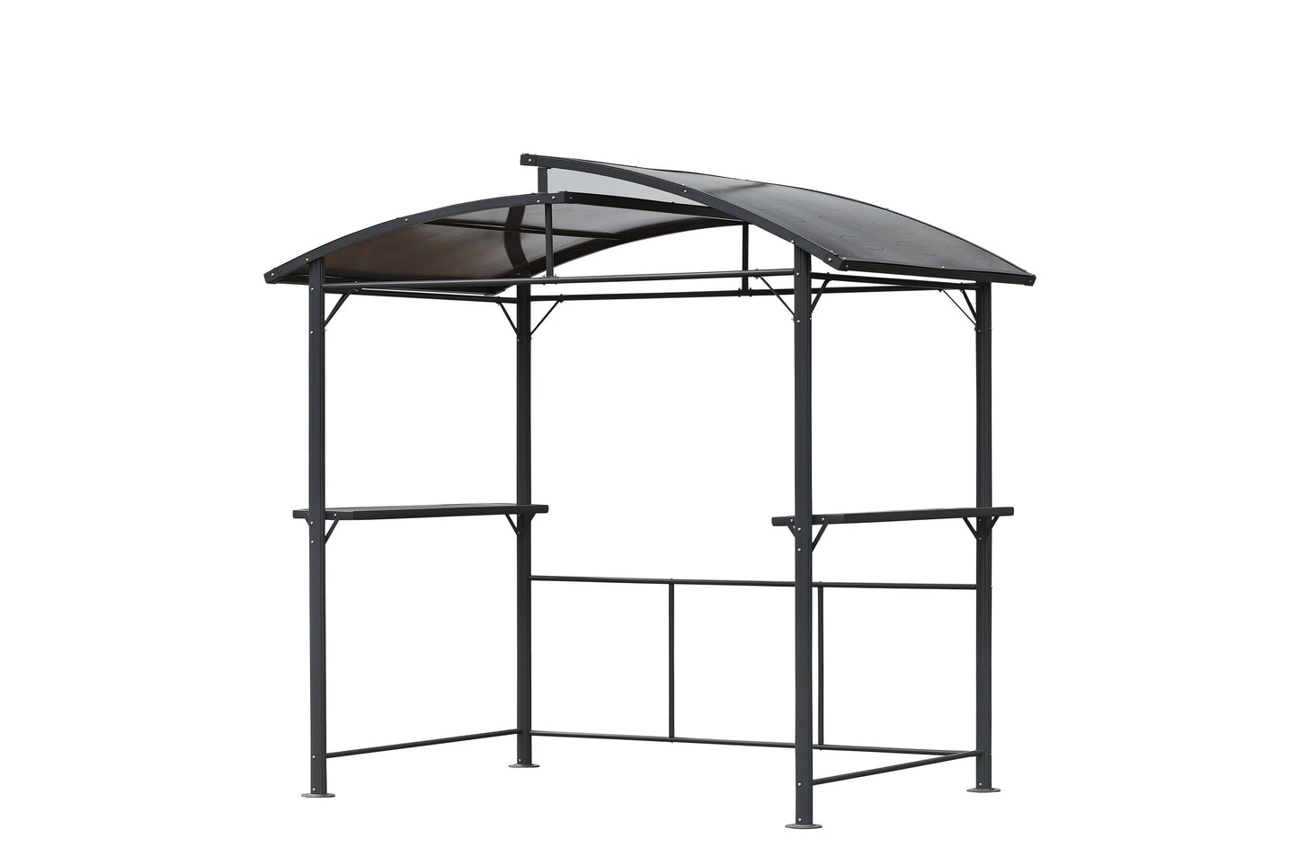 Leco Profi Grillpavillon Pavillon Garten Terrasse Grill Überdachung mit Ablagen