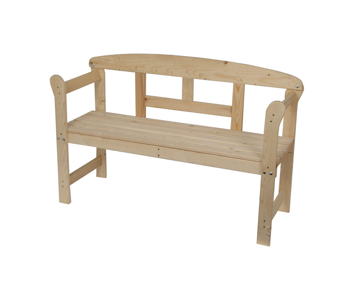 massiv Friesenbank Parkbank Gartenbank Garten Holz Bank Holzbank Sitzbank Fichte