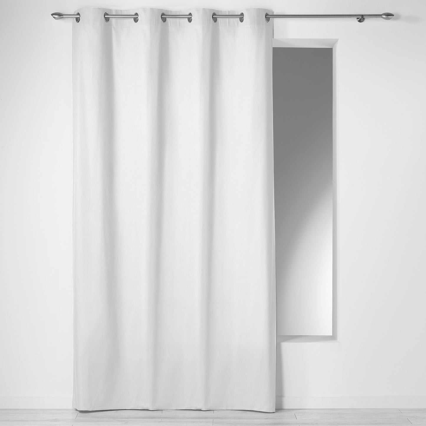 Vorhang blickdicht 140x240cm Gardine Schal Ösen Verdunkelung Thermo Schallschutz