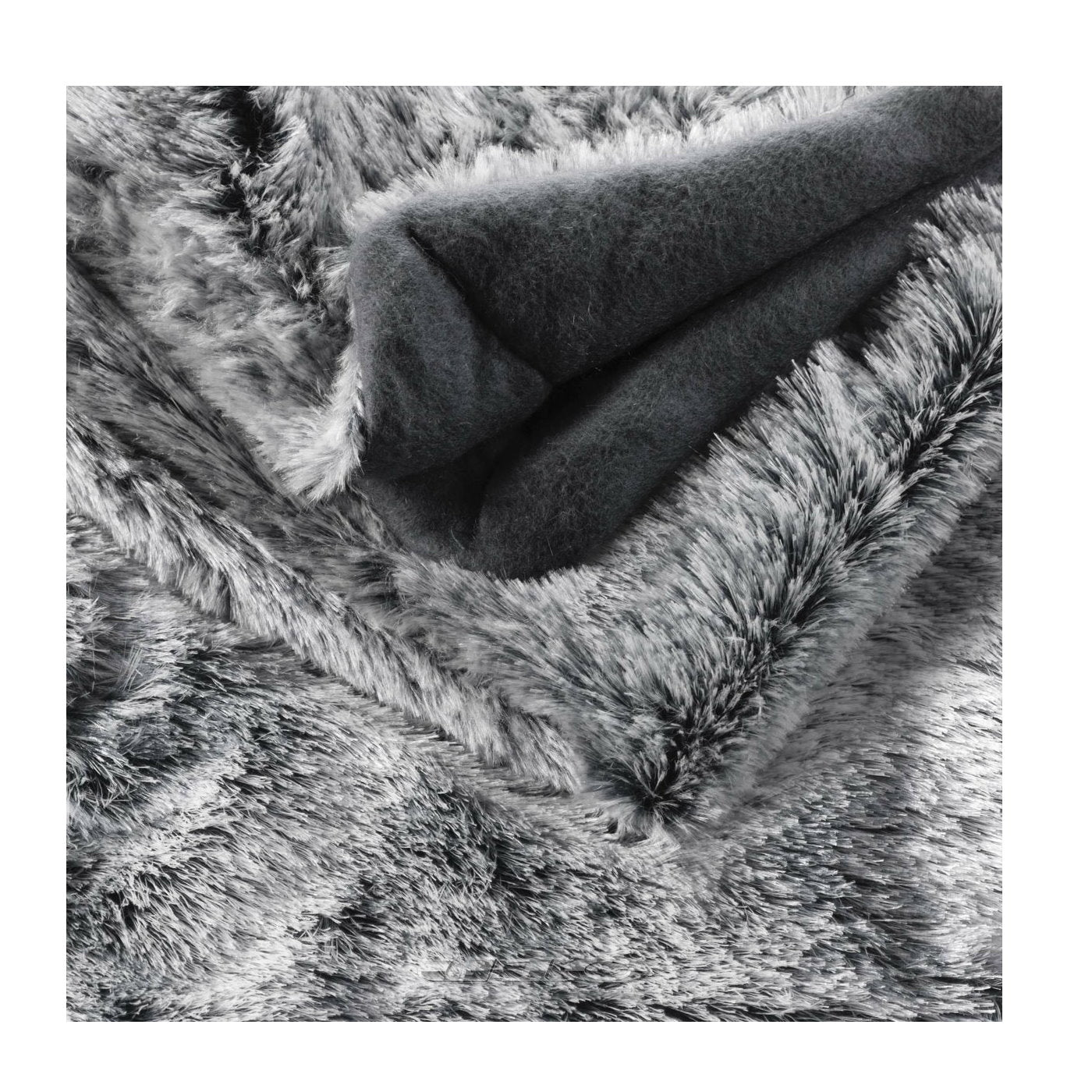 XXL Kuscheldecke Felloptik 180x220 Tagesdecke Kunstfell Decke Felldecke Imitat