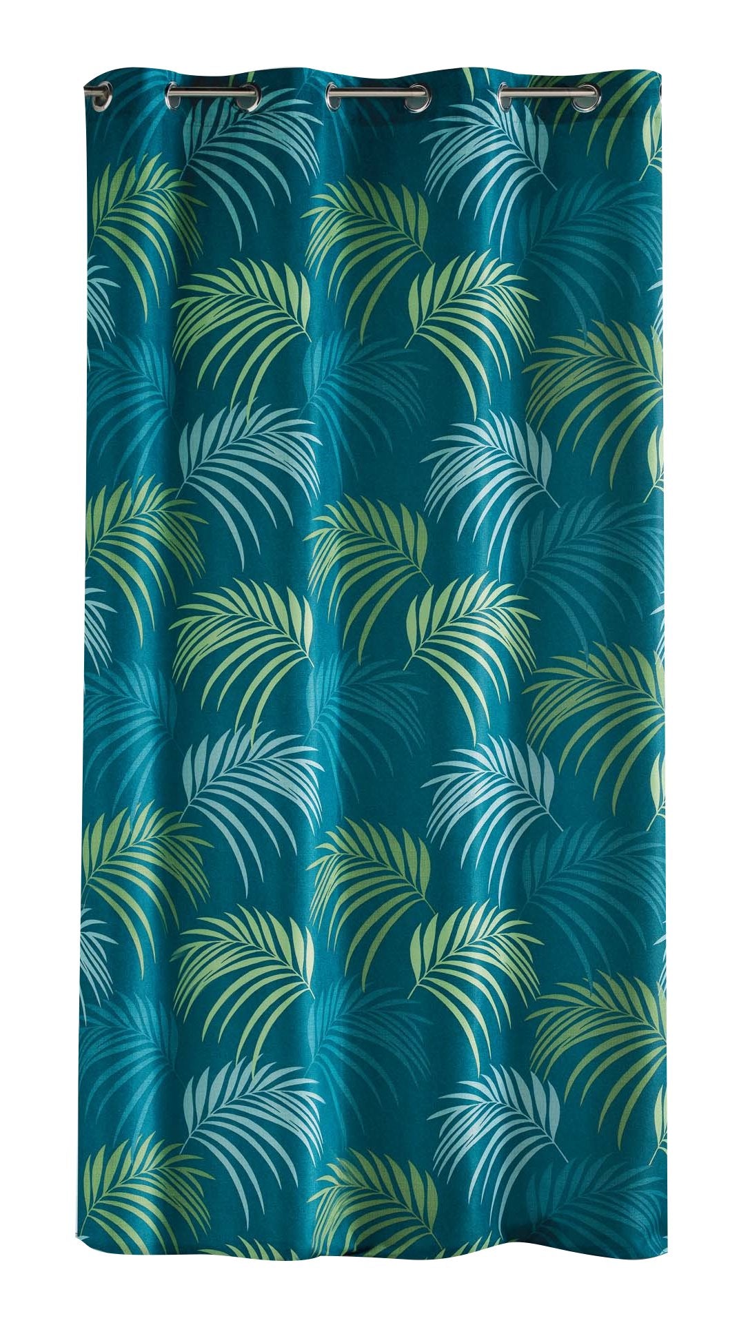 Motiv Flächen Muster Vorhang 140x260 Vorhänge Schal Schlafzimmer blickdicht blau