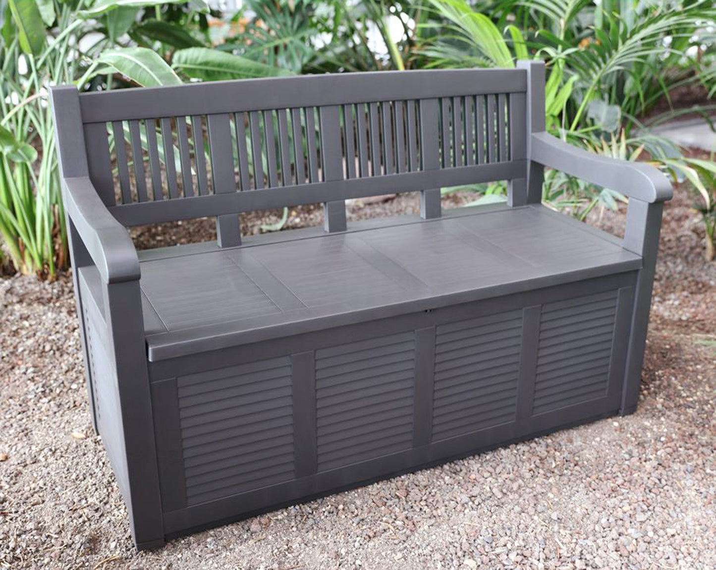 Garten Truhenbank Gartenbank Bank Gartentruhe Kissenbox Auflagenbox Gartenbox