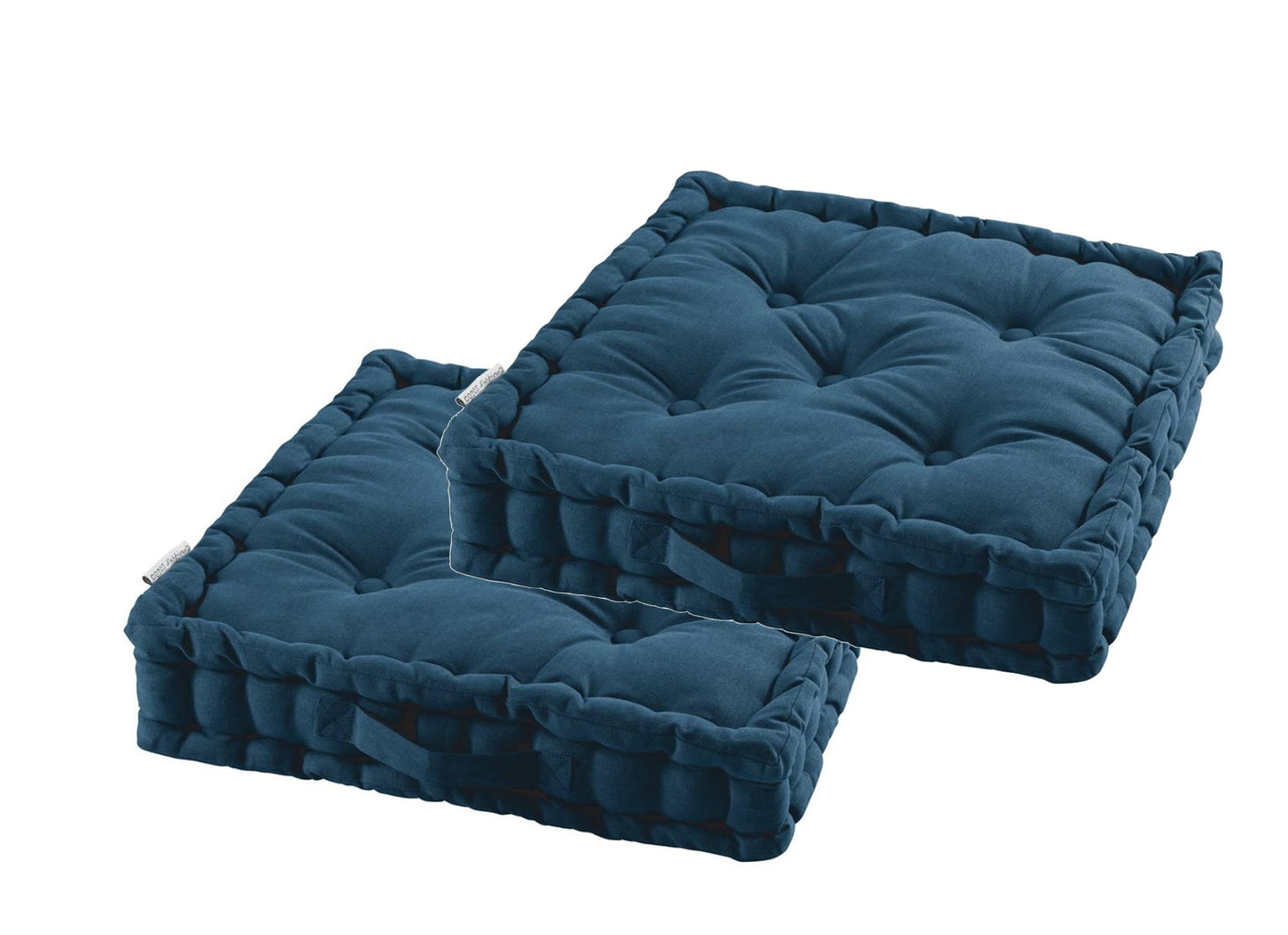 2x XL Premium Kissen 60cm Bodenkissen Palettenkissen Sitz Stuhl Polster Auflage