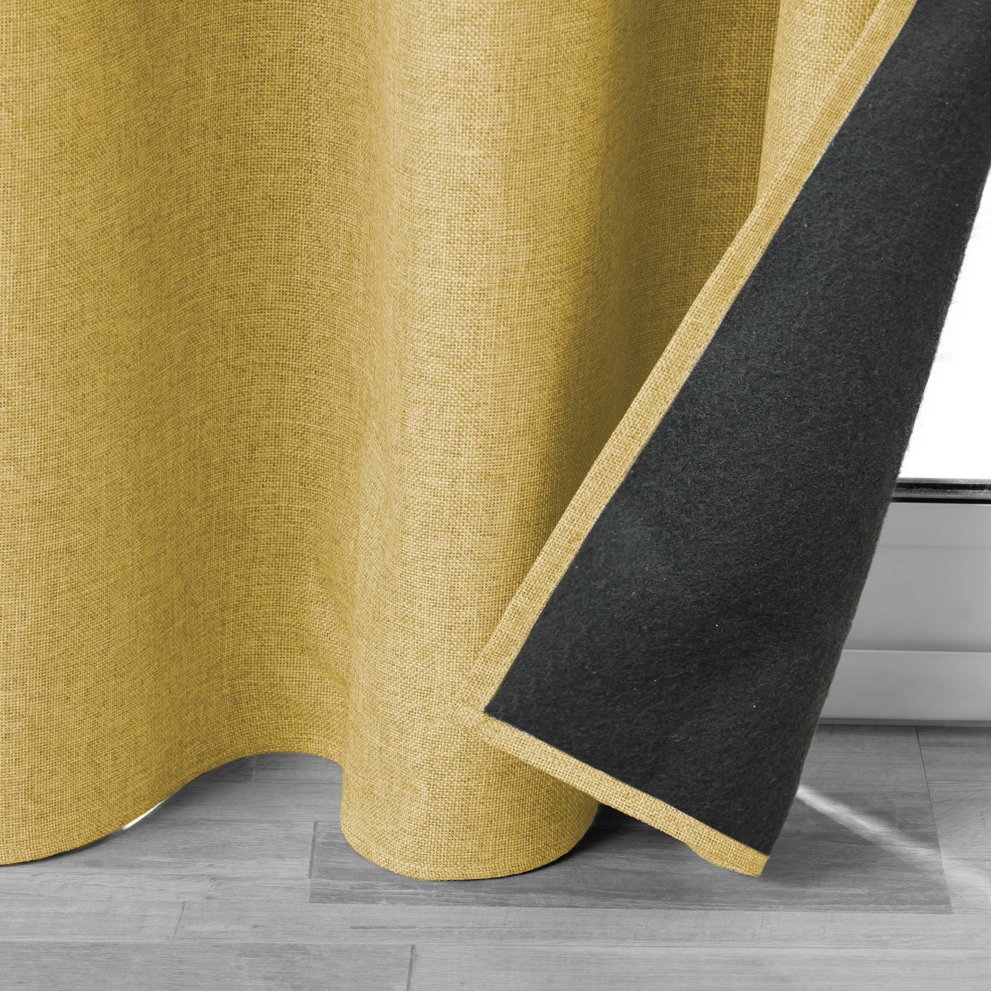 Vorhang blickdicht 140x260cm Gardine Schal Ösen Verdunkelung Thermo Schallschutz