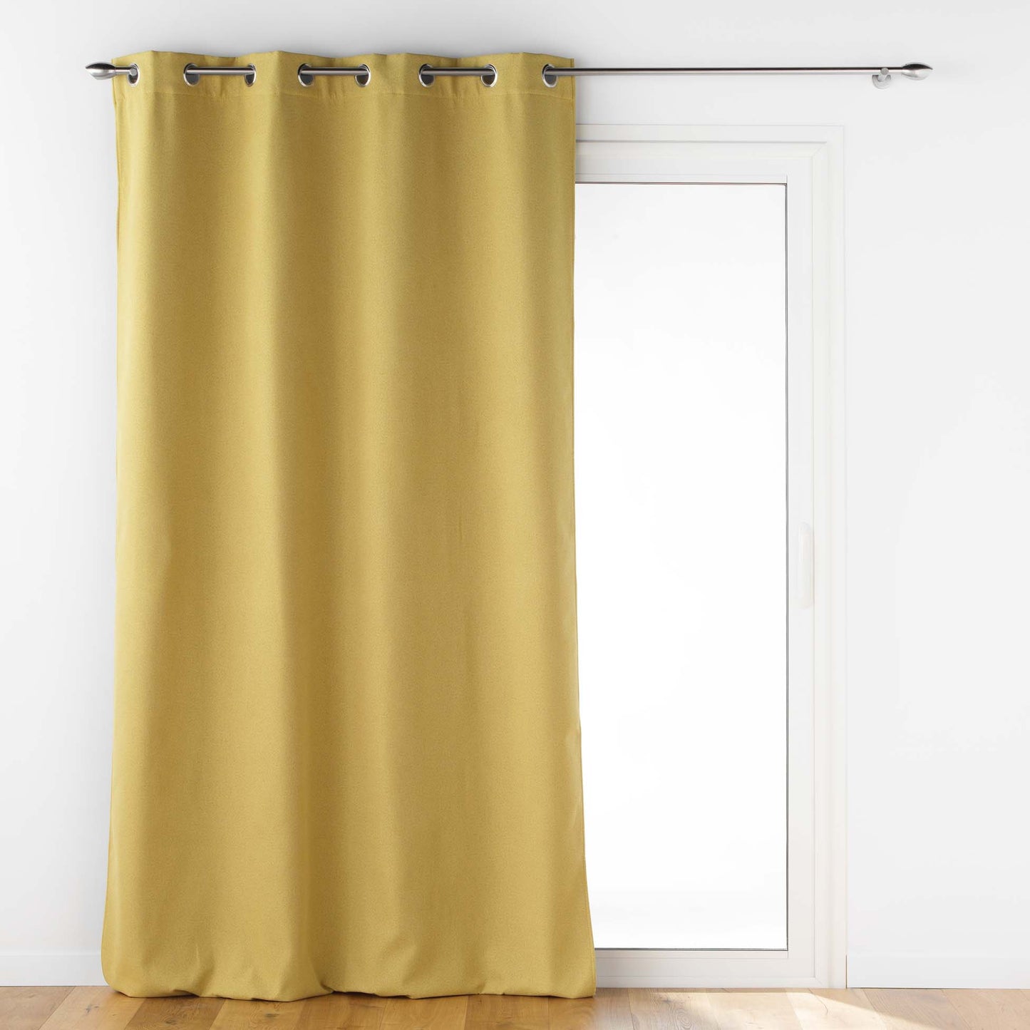 Vorhang blickdicht 140x260cm Gardine Schal Ösen Verdunkelung Thermo Schallschutz