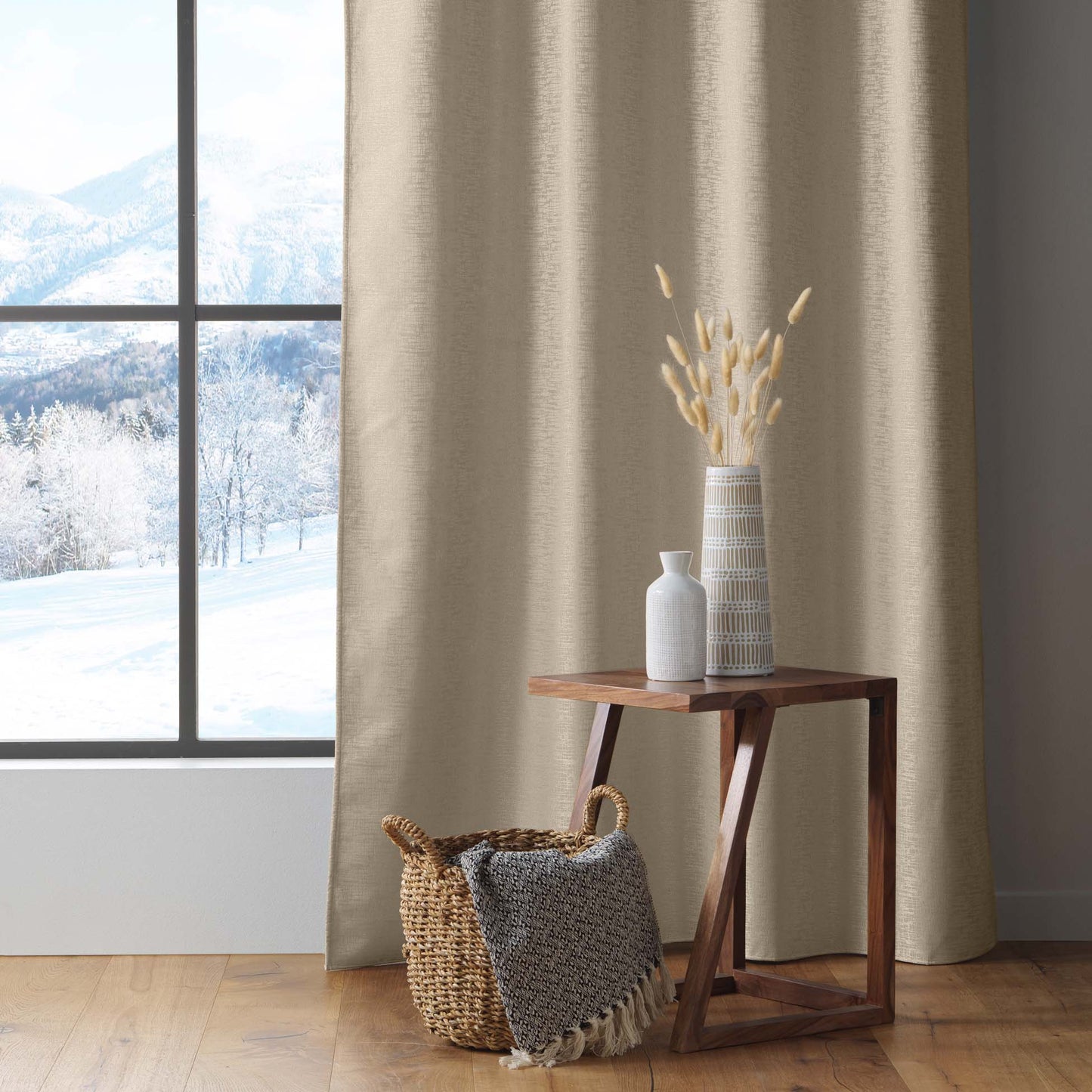 Vorhang blickdicht 140x260cm Gardine Schal Ösen Verdunkelung Thermo Schallschutz
