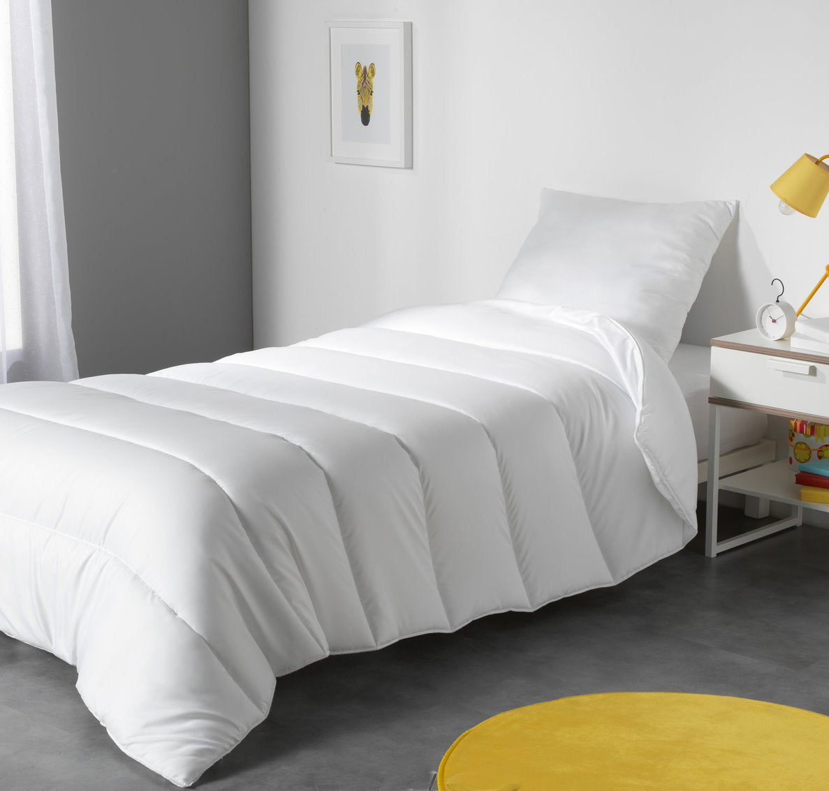 Mikrofaser Bettdecke 140x200cm Ganzjahresdecke Inlett Decke Steppbett Zudecke