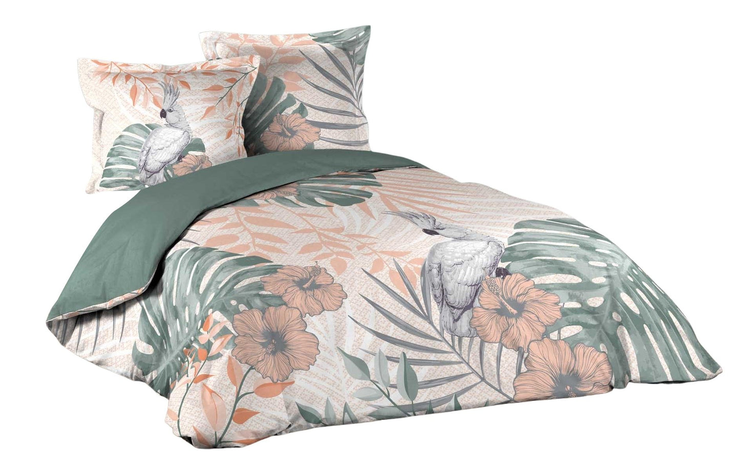 3tlg Bettwäsche 240x220 Übergröße Blumen King Size Bettbezug Bezug Baumwolle