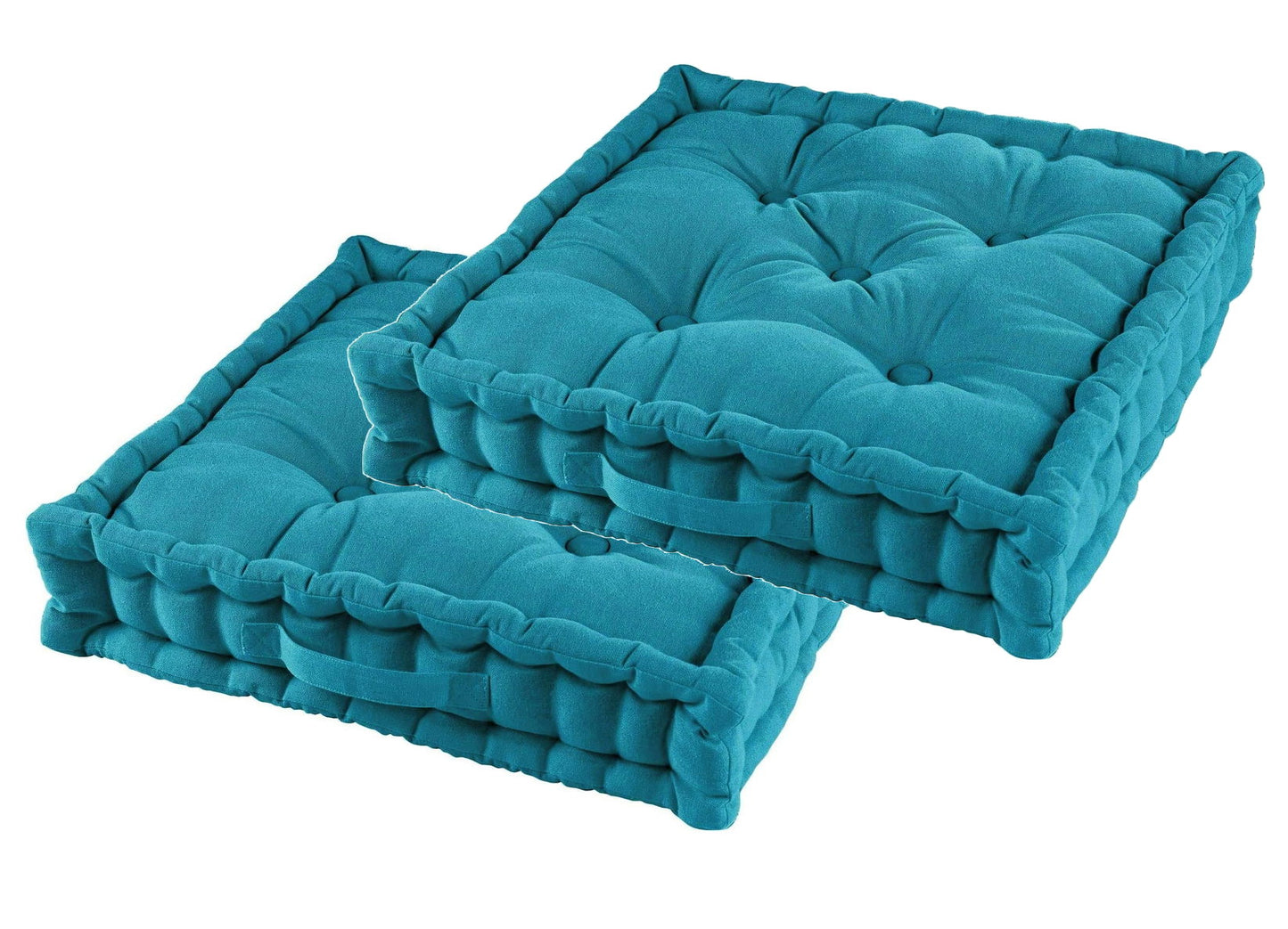 2x XL Premium Kissen 60cm Bodenkissen Palettenkissen Sitz Stuhl Polster Auflage