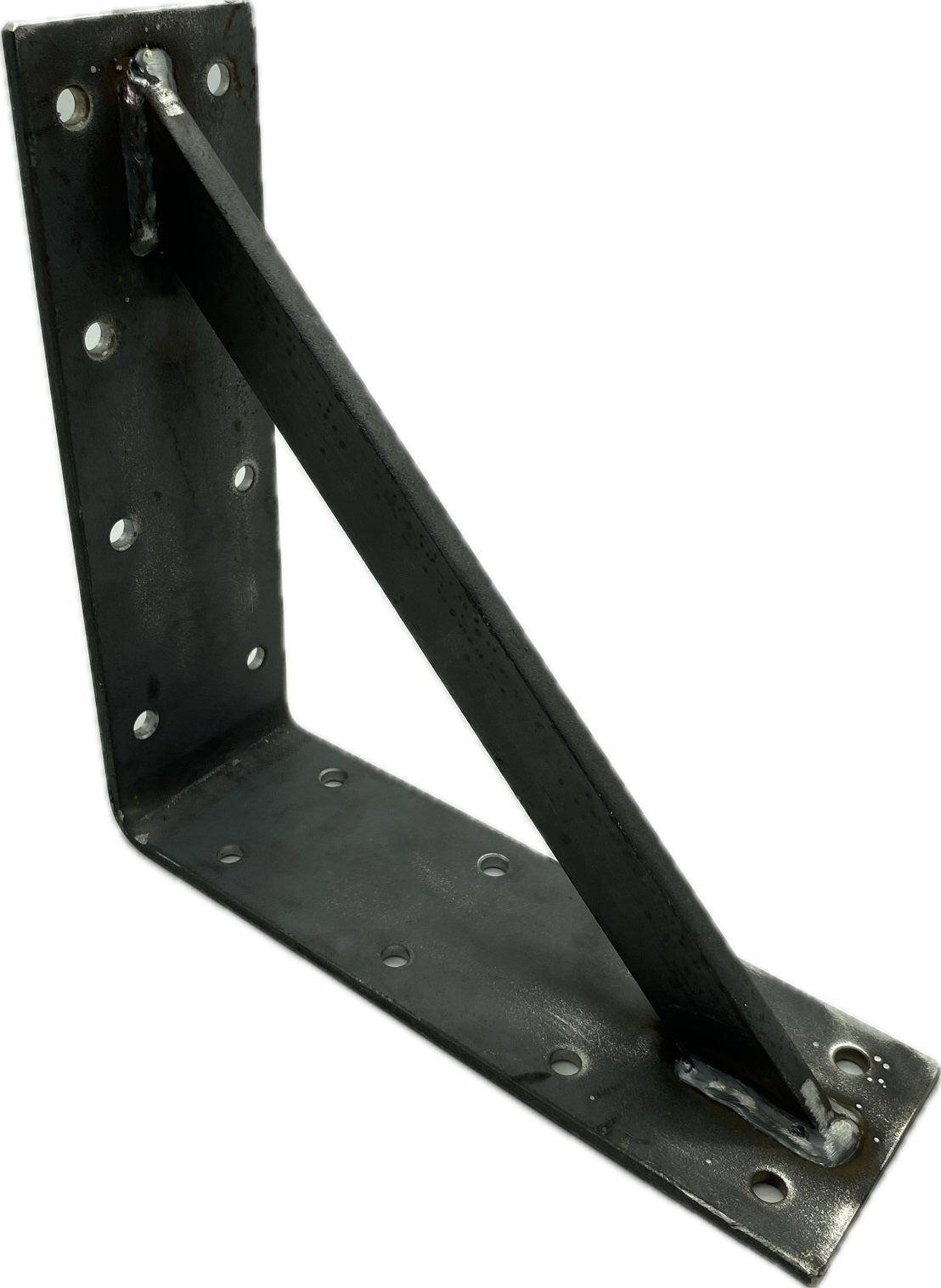 Winkel Stahl unlackiert 250x250x80mm verstärkt Schwerlast Träger Schienenkonsole