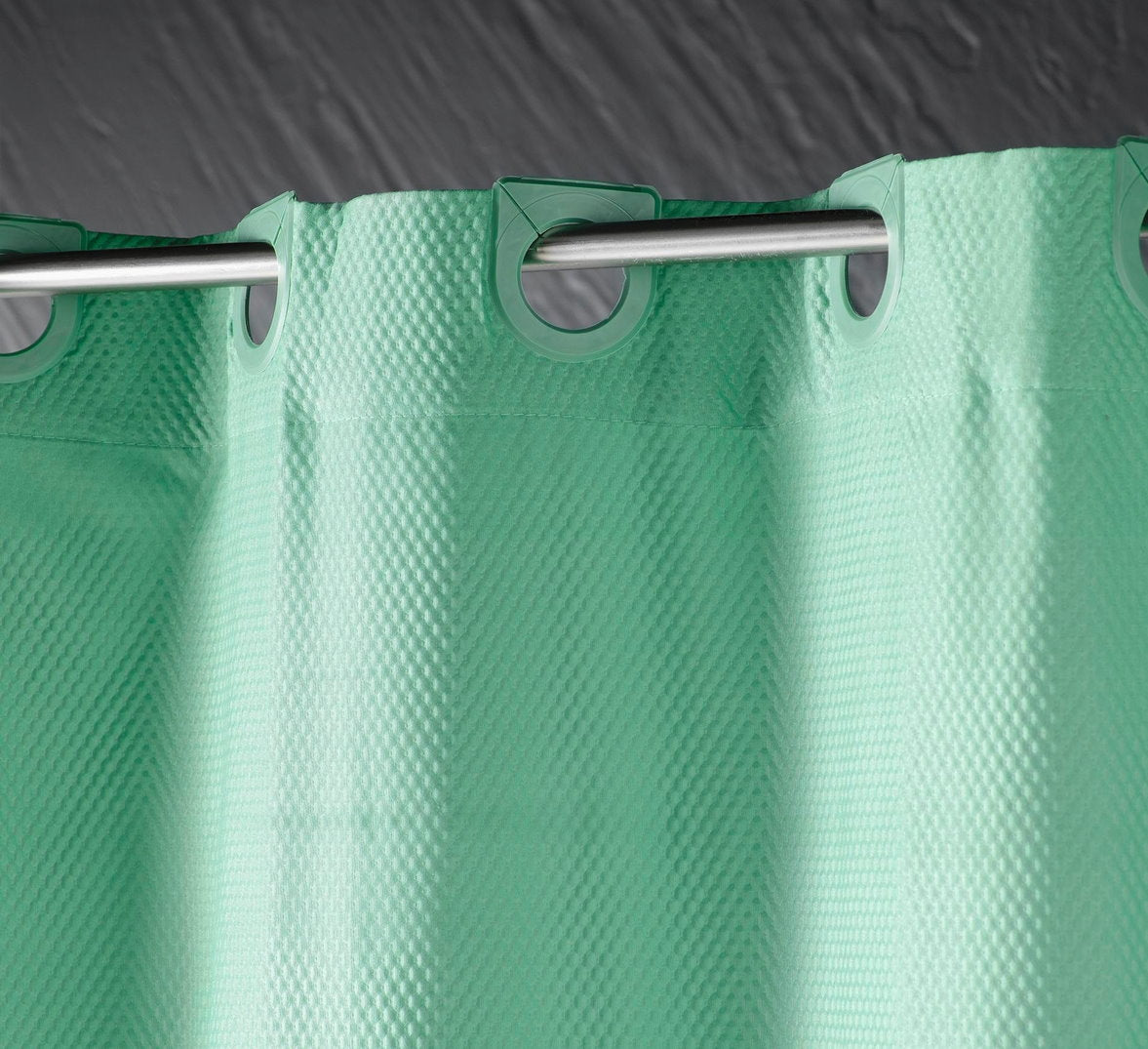 Premium Textil Struktur Duschvorhang 180x200 Badewanne Wannen Bad Dusche Vorhang