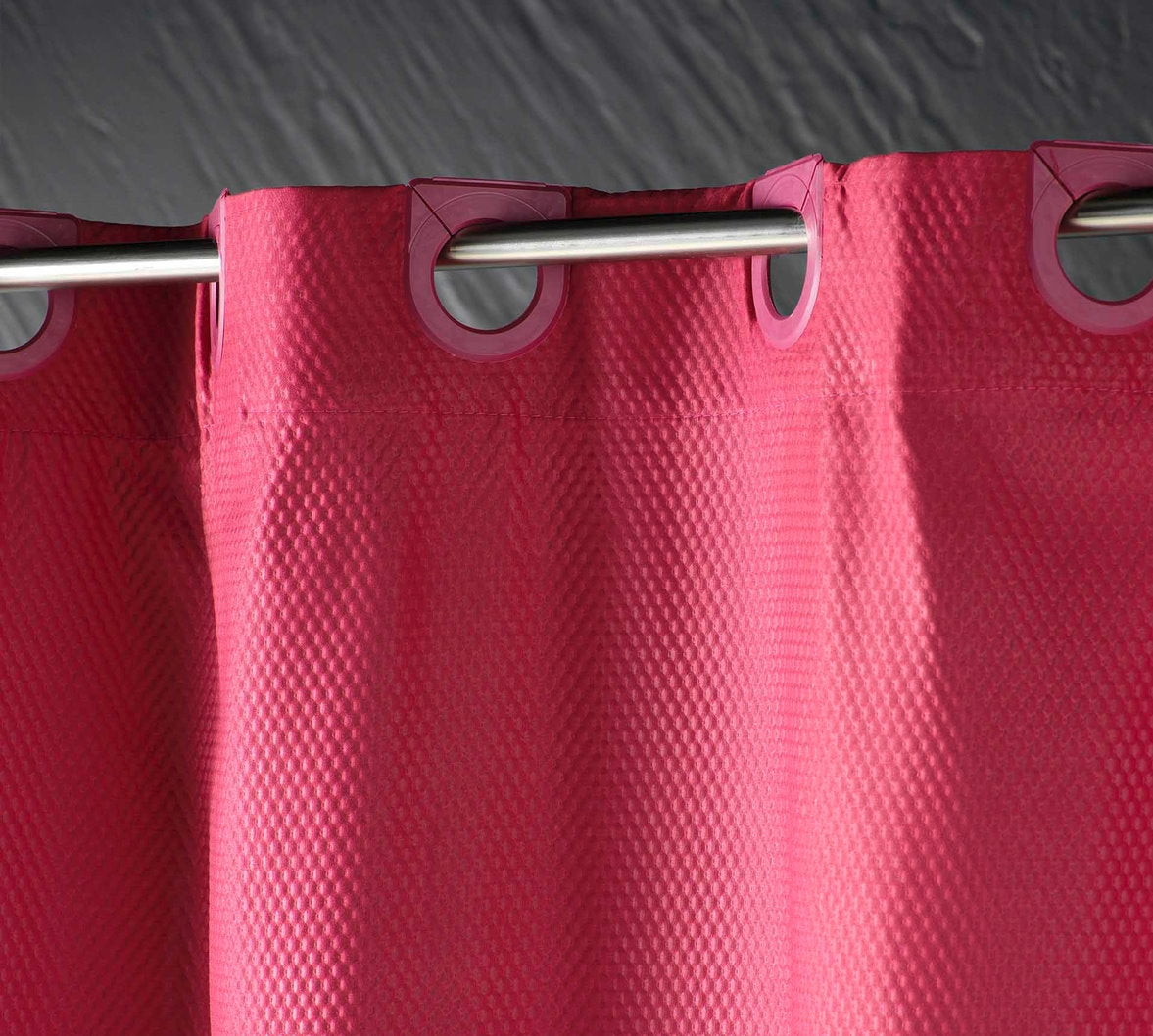 Premium Textil Struktur Duschvorhang 180x200 Badewanne Wannen Bad Dusche Vorhang