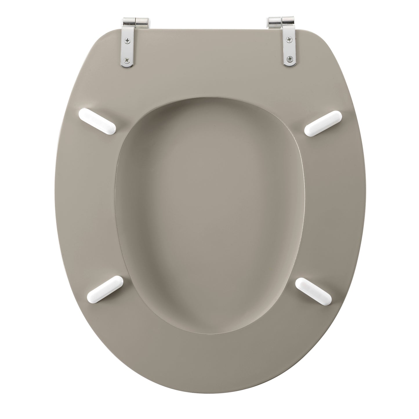 MDF WC Sitz Deckel Metallscharniere Klodeckel Toilette WC-BrilleToilettendeckel
