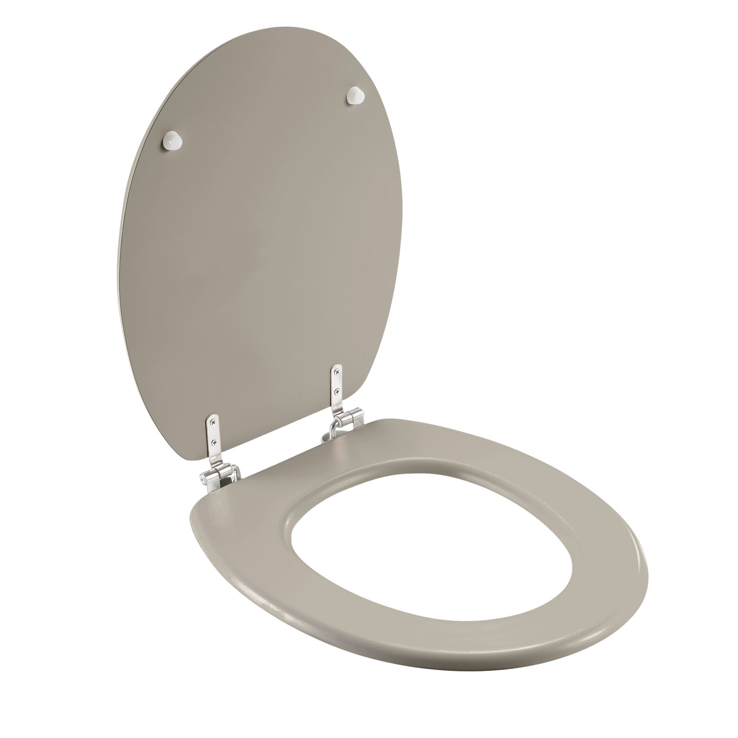 MDF WC Sitz Deckel Metallscharniere Klodeckel Toilette WC-BrilleToilettendeckel