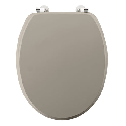MDF WC Sitz Deckel Metallscharniere Klodeckel Toilette WC-BrilleToilettendeckel