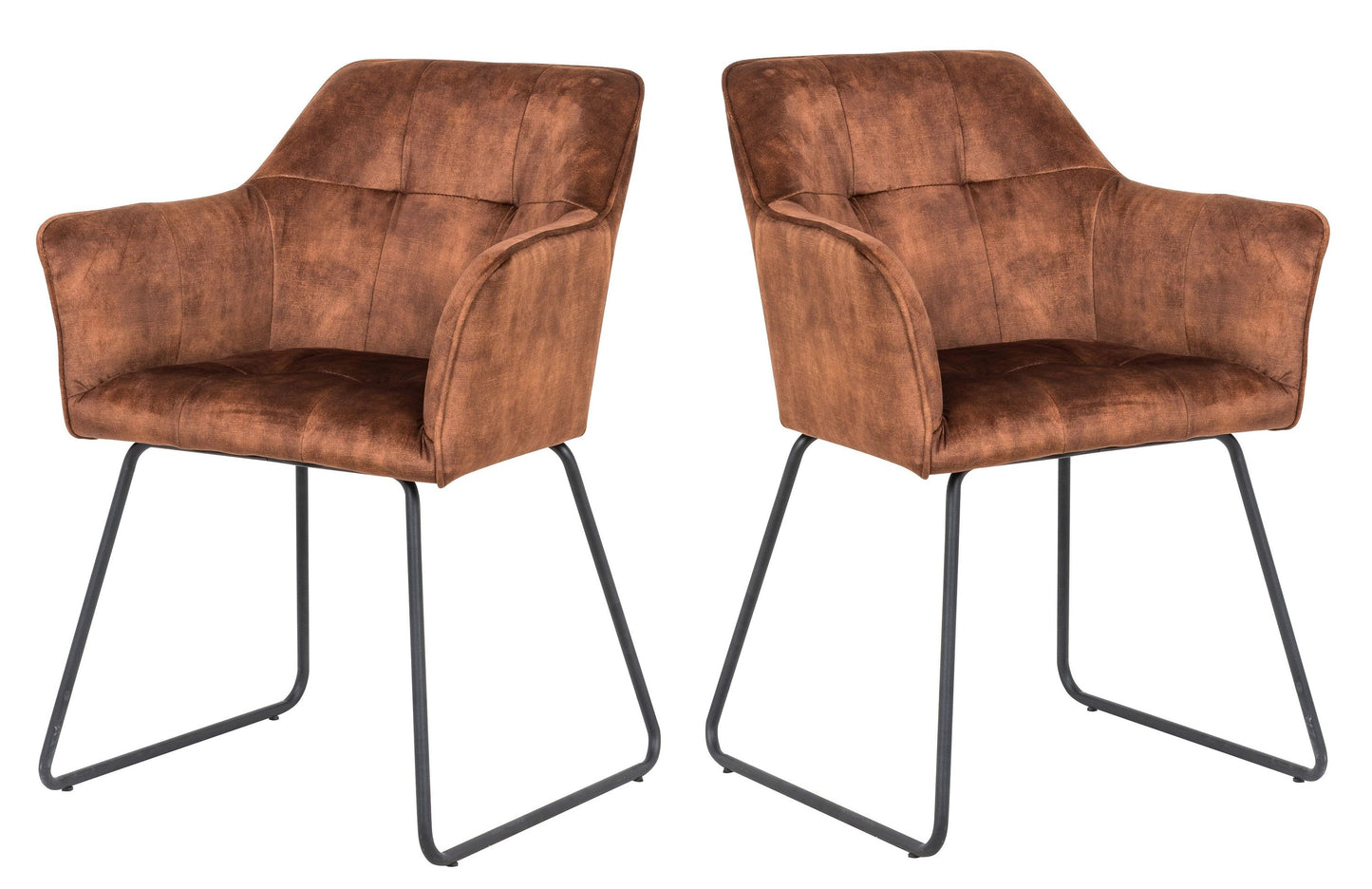 2er Set Stuhl Kipper Esszimmerstuhl Küchenstuhl Lounge Sessel Polsterstuhl