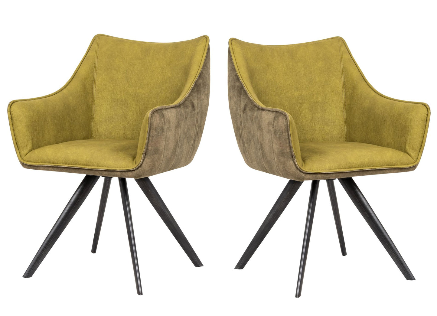 2er Set Drehstuhl Marko Esszimmerstuhl Küchenstuhl Lounge Sessel Polsterstuhl