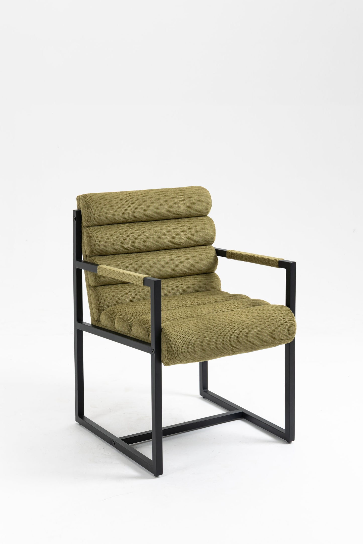2er Set Esszimmerstuhl Vardo Küchenstuhl Lounge Sessel Polsterstuhl Stühle khaki