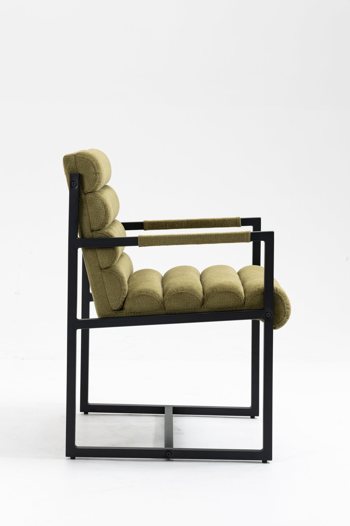 2er Set Esszimmerstuhl Vardo Küchenstuhl Lounge Sessel Polsterstuhl Stühle khaki