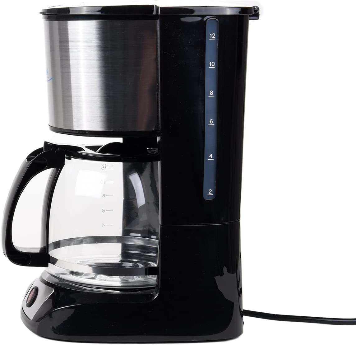 Elta Kaffeemaschine Edelstahl Filterkaffeemaschine Glas Kanne Kaffee Maschine