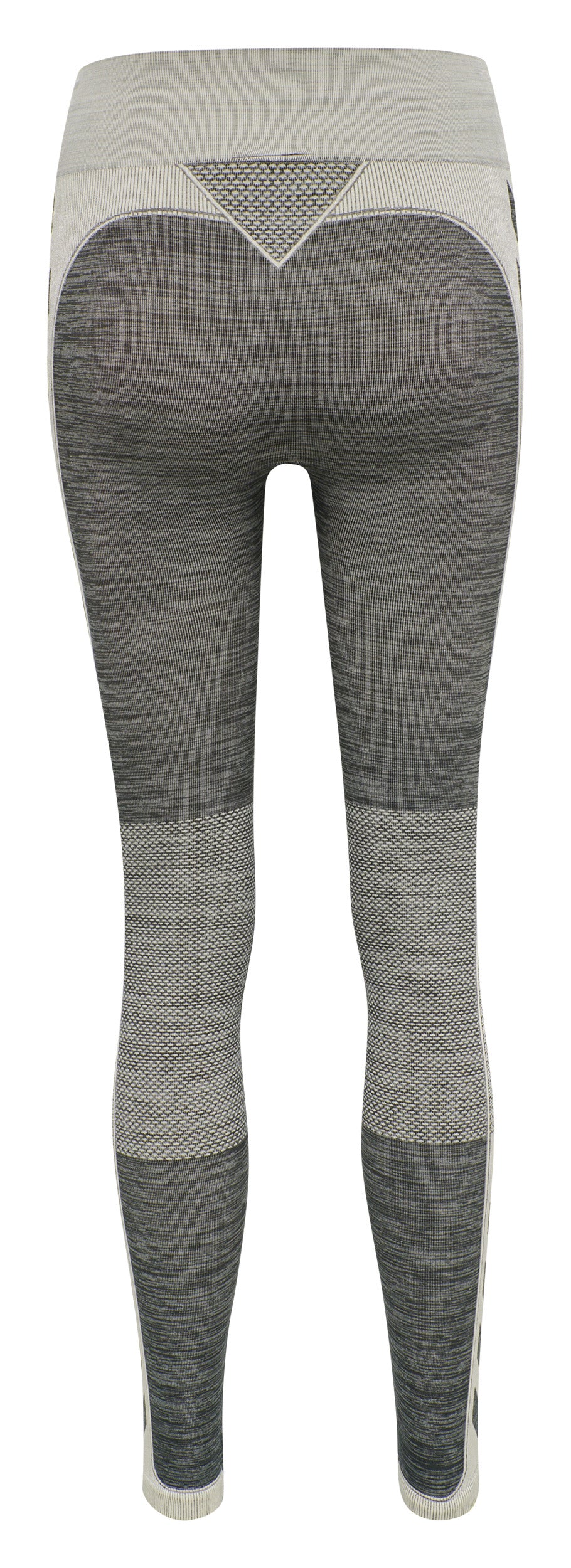 Hummel CLEA TIGHTS Damen Leggings nahtlos grau Yoga Sportlegging Sporthose Sport