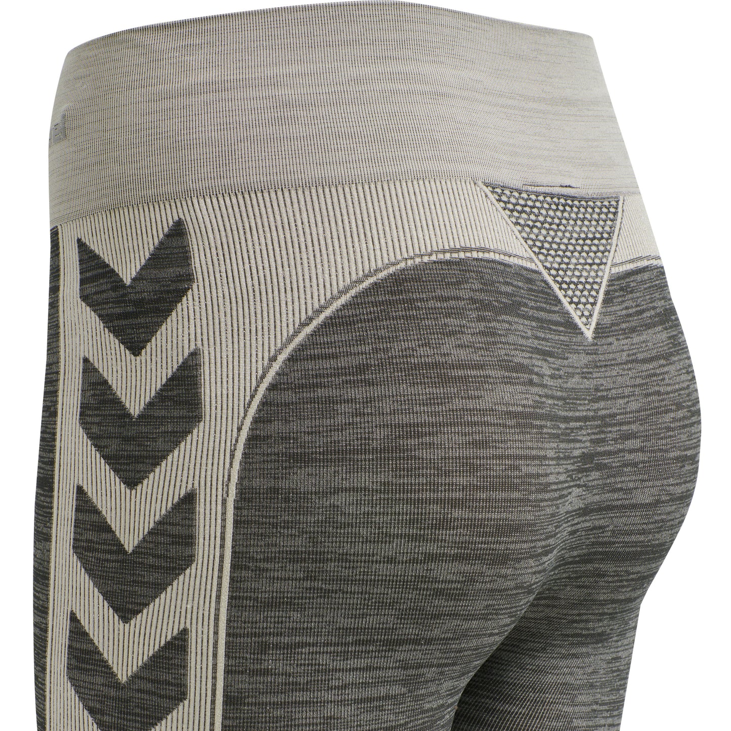 Hummel CLEA TIGHTS Damen Leggings nahtlos grau Yoga Sportlegging Sporthose Sport