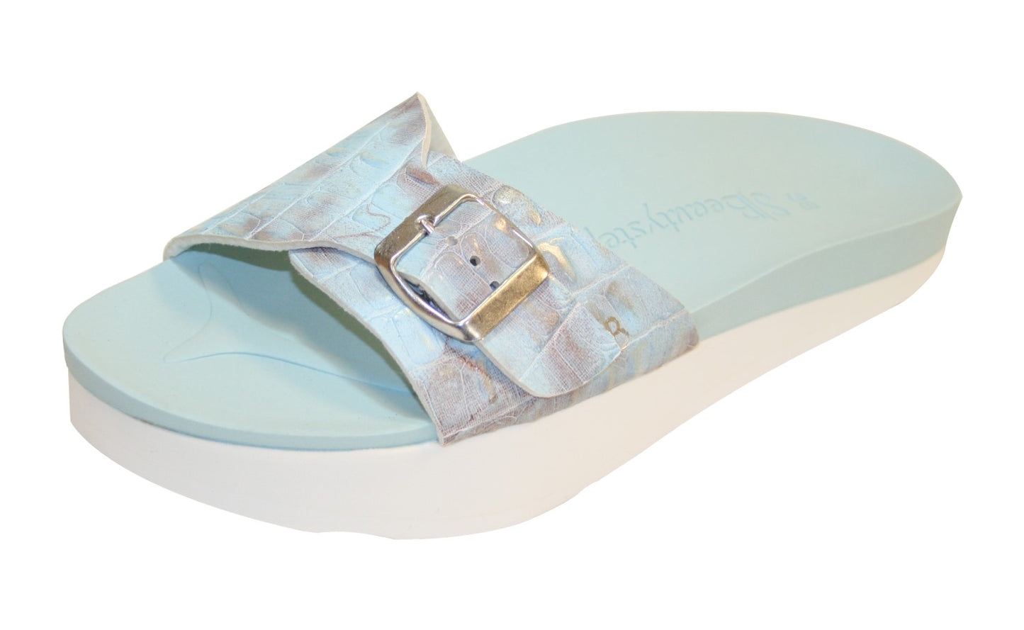 Beautystep® Aktiv Sandalen Schuhe Pantoletten Slipper Anti Cellulite Fußbett