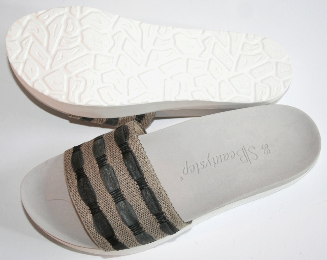 Beautystep® Aktiv Sandalen Schuhe Pantoletten Slipper Anti Cellulite Fußbett