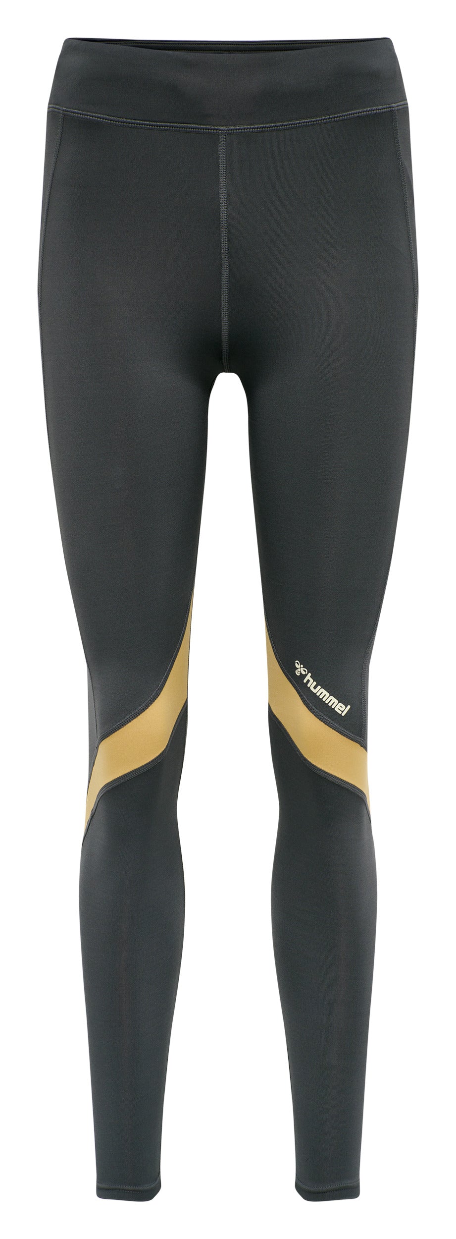 Hummel ALTHEA High Waist Tights Damen Leggings grau Sport Sportlegging Sporthose